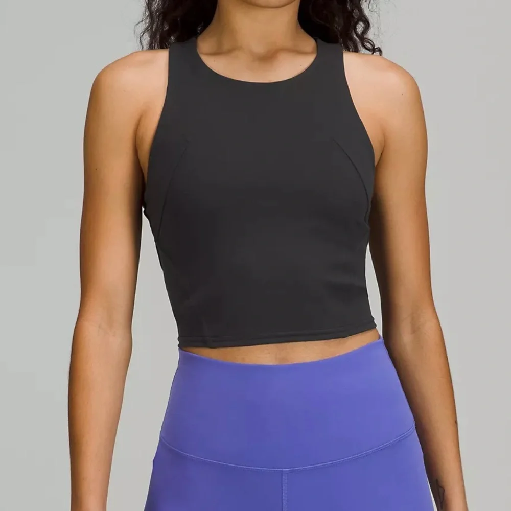 NWT Lululemon Wunder Train Racerback Tank Top - Black - Picture 1 of 6